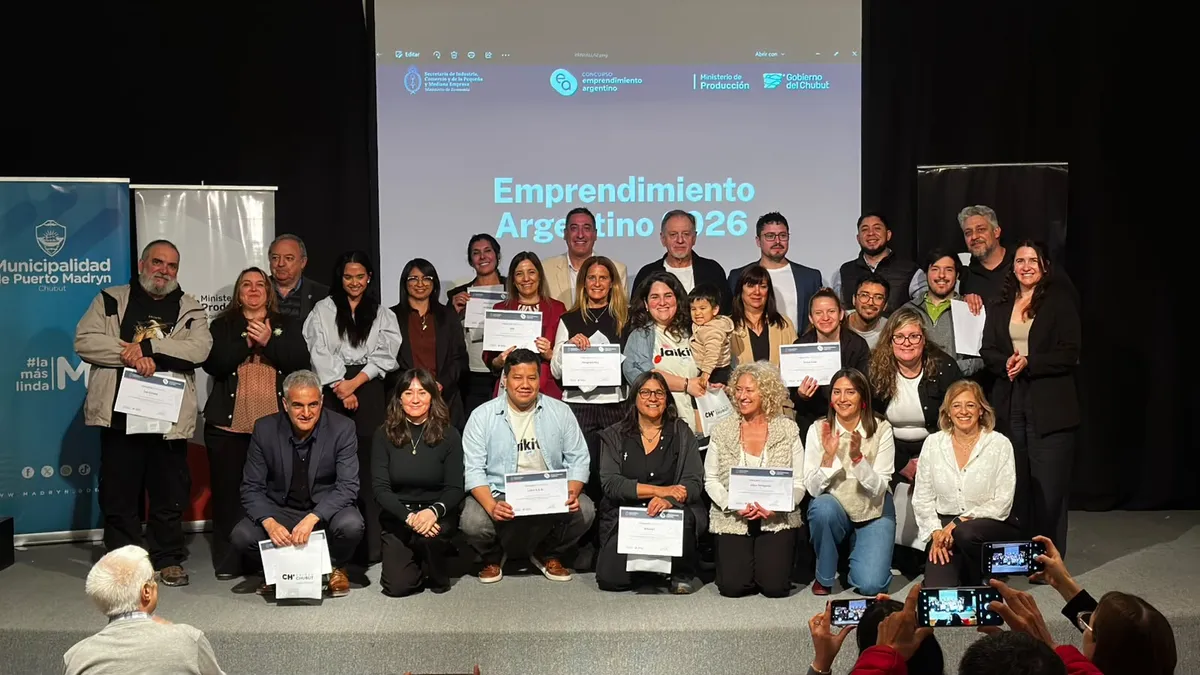 Emprendimiento Argentino 2026: Chubut seleccionó a sus tres ganadores