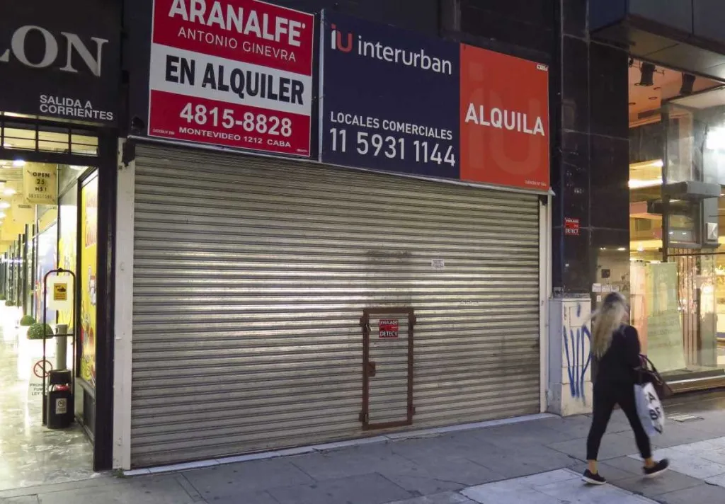 La desocupación de locales en CABA subió 4% interanual