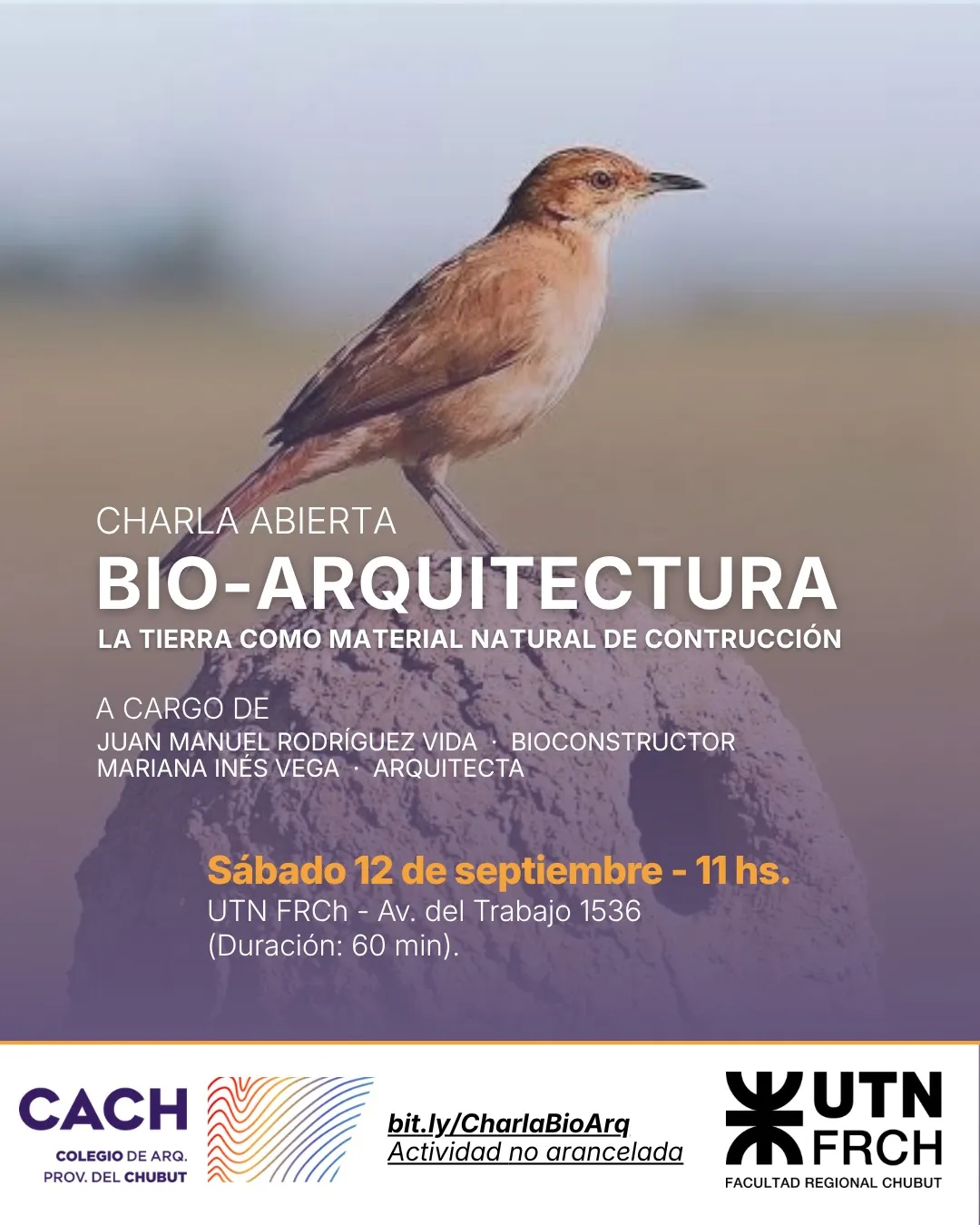 UTN Chubut abre un espacio sobre bioarquitectura y construcción con tierra