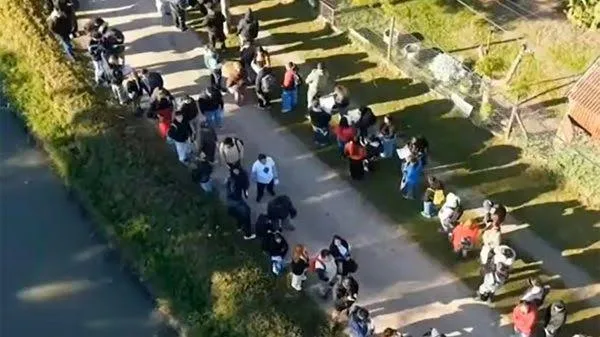 Más de 10 cuadras de fila por 40 puestos laborales en Ezeiza