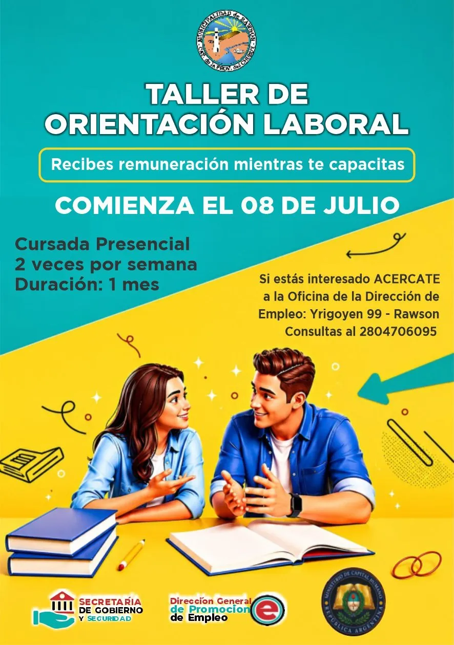 Rawson realiza nuevo taller de Orientación Laboral