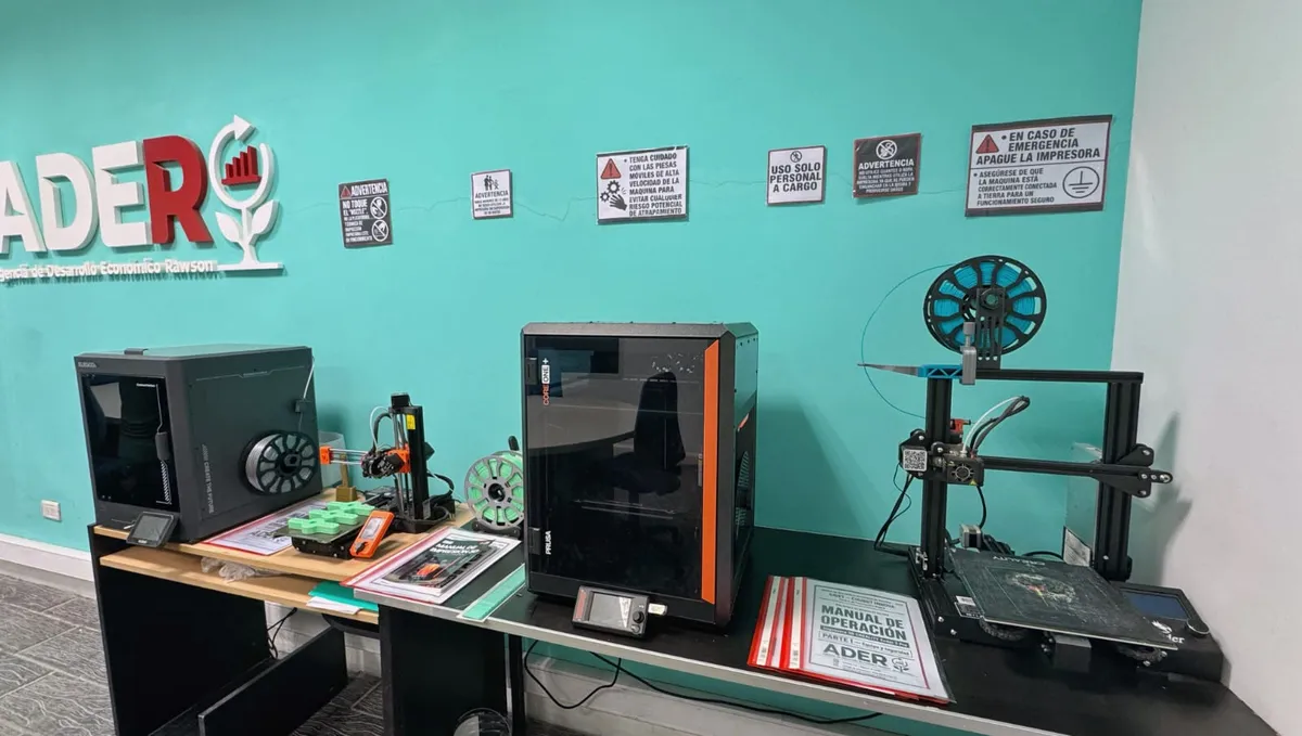 ADER presentó 4 impresoras 3D para fortalecer el desarrollo productivo