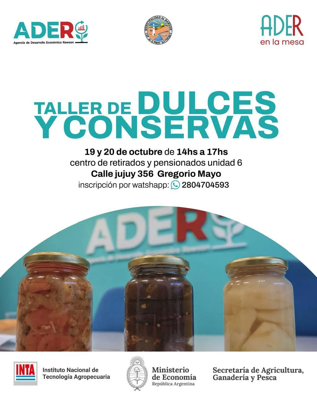Taller de Dulces y Conservas en Rawson